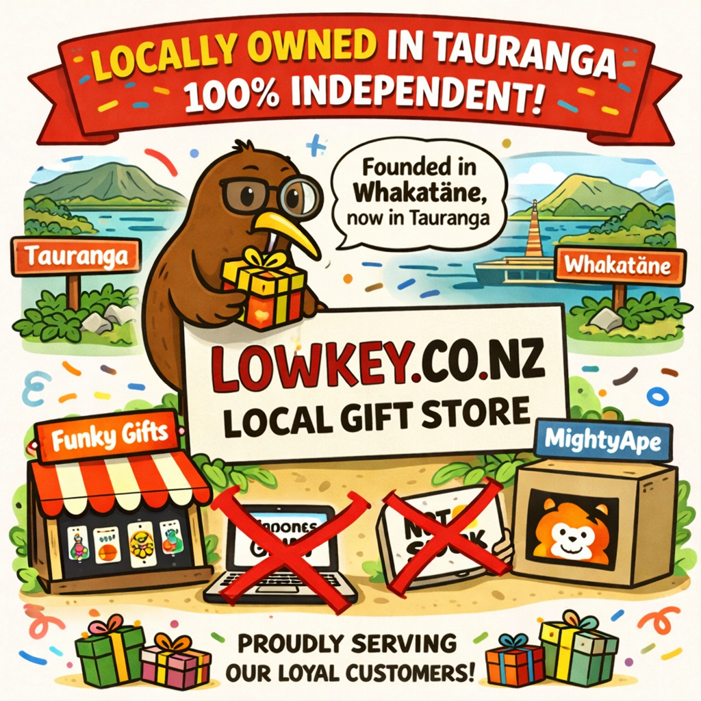 Lowkey Gifts – A Locally Owned NZ Gift Store, Proudly Independent