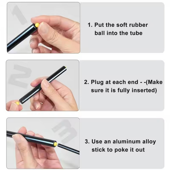 Soft Pinball Flicker Toy – Mini Alloy Ball Game with Crackle Tube