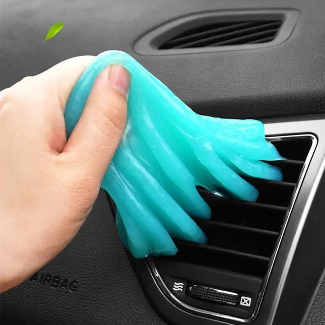 Car Cleaning Gel Dust Remover – Reusable Interior Cleaner for Vents, Keyboards & Hard-to-Reach Areas