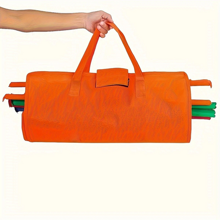 4-Pack All-In-One Heavy-Duty Grocery Cart Bags – Reusable Shopping and Storage Made Easy
