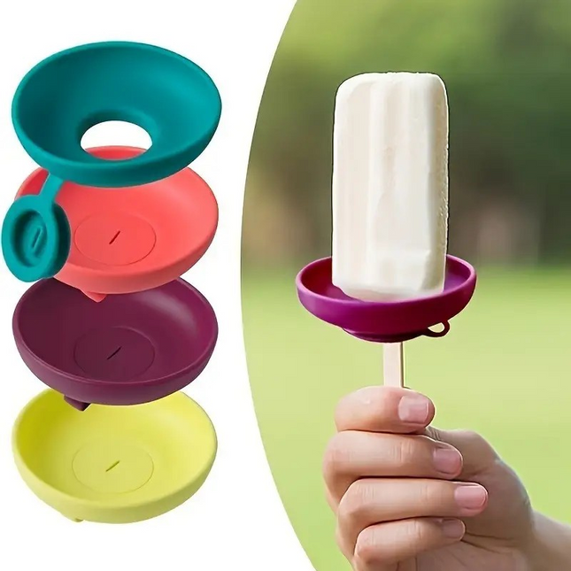 Ice Cream Stand Set – Leak-Proof Popsicle & Ice Block Holder for Mess-Free Summer Treats! 🍦🍧☀️