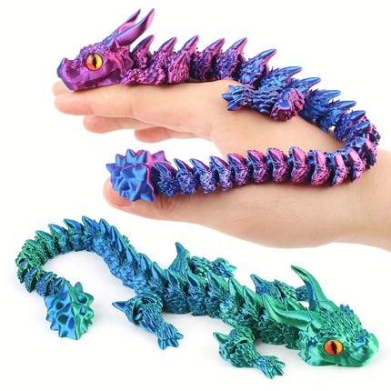 Creative Jointed Dragon Figurine – Fidget Toy & Desk Decor in One