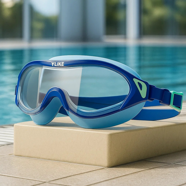 Kids Swim Goggles – Anti-Fog, Waterproof Goggles with Silicone Seal & Wide HD Lens