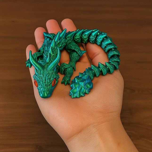 3d printer dragons green