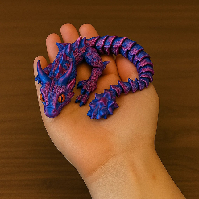 3d printer dragons purple