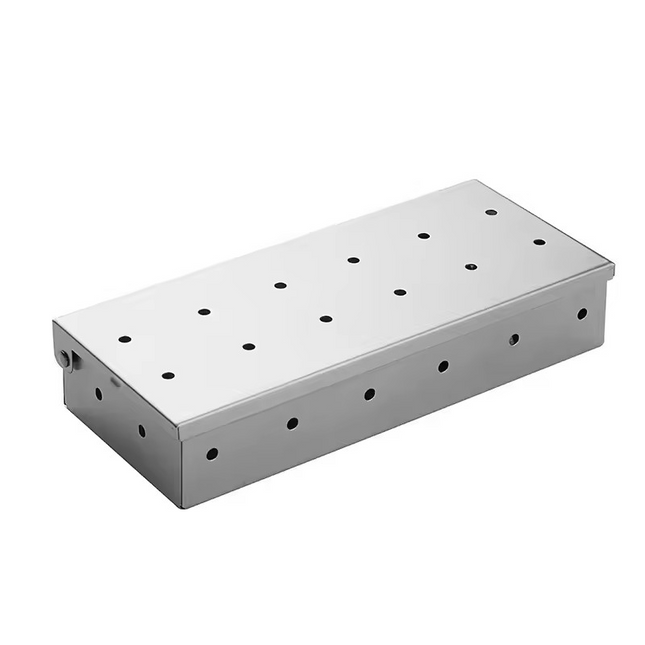 Smoker Box for Wood Chips Stainless Steel Bbq