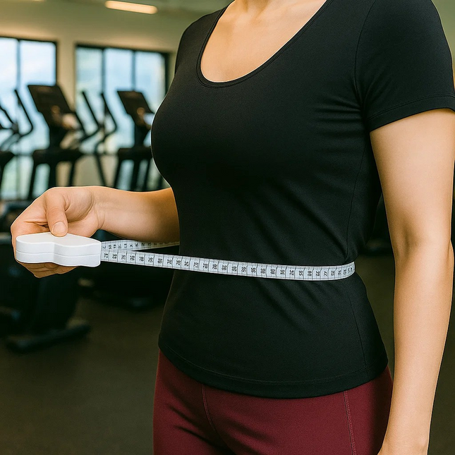 Compact Body Tape Measure – Retractable Fitness Measuring Tool for Arms, Waist, Legs & Chest
