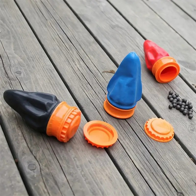 High-Stretch Elastic Launch Toy with Clay Beads – Outdoor Activity Set for Adults & Camping Fun (Random Colour)