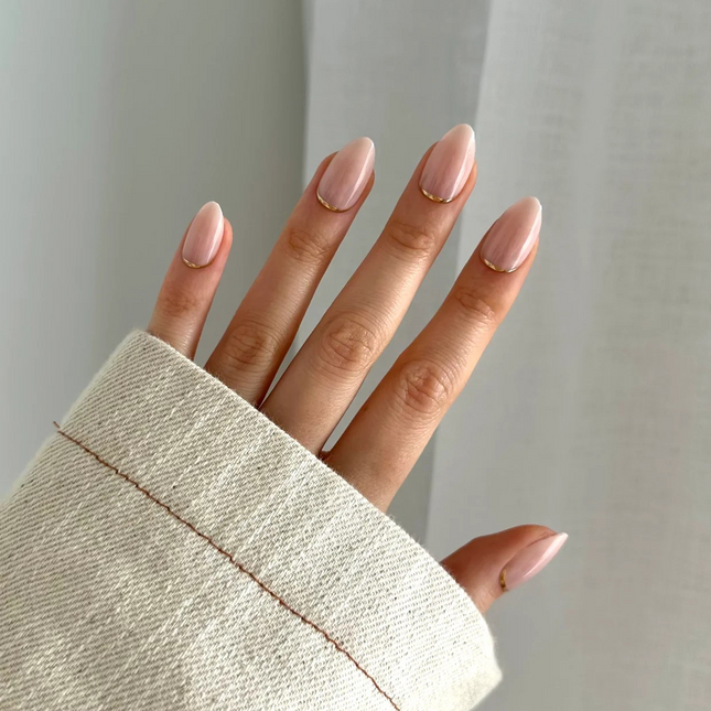Classic Gold Gel Press-On Nails By Pressingnails.com