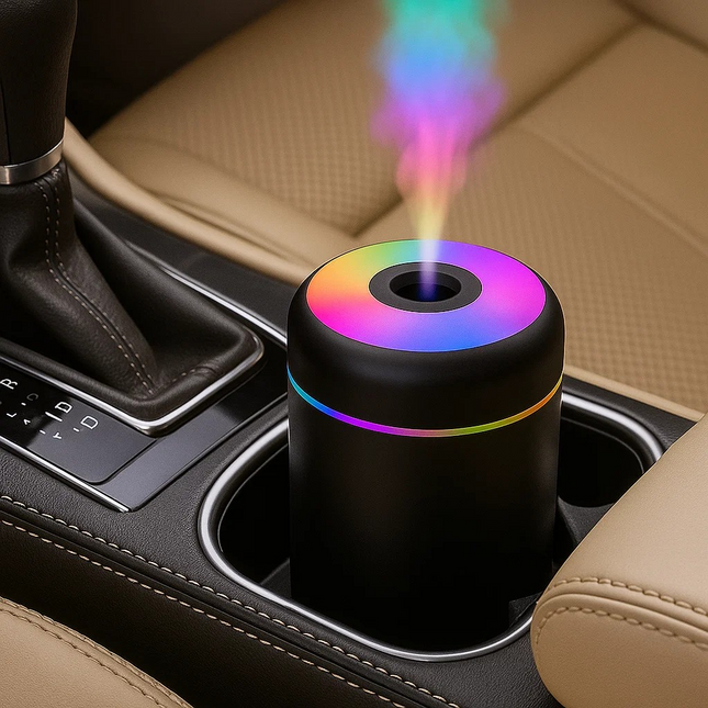  Diffuser & Humidifier – portable Color-Changing led rainbow