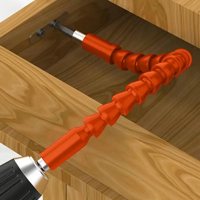 Flexible drill extension