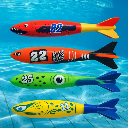 Pool Diving Toy Set – Fun Underwater Torpedo Game 
