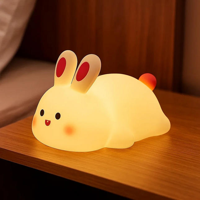 rabbit lamp soft touch