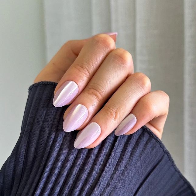 Rare Metallic Gel Press-On Nails by pressing nails nz