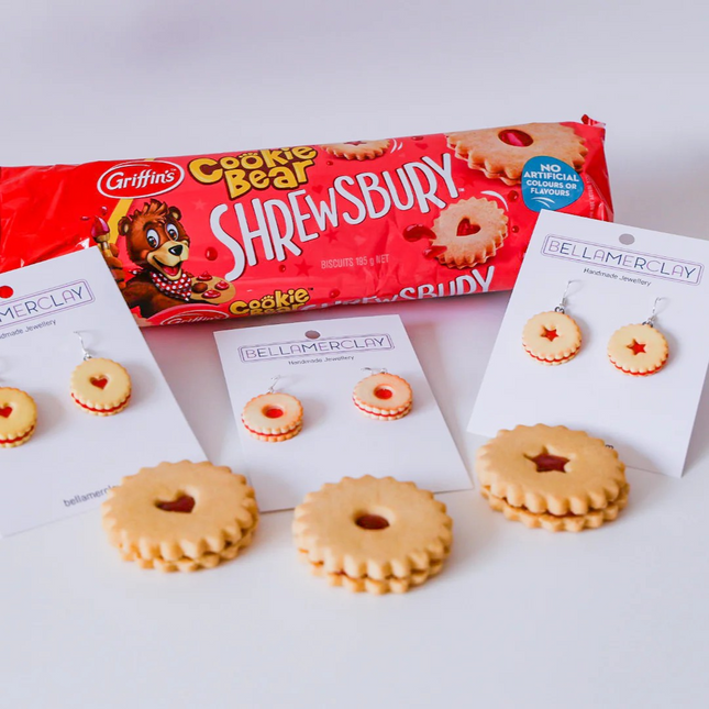 Shrewsbury Dangles – Handmade Polymer Clay Earrings by Bellamerclay