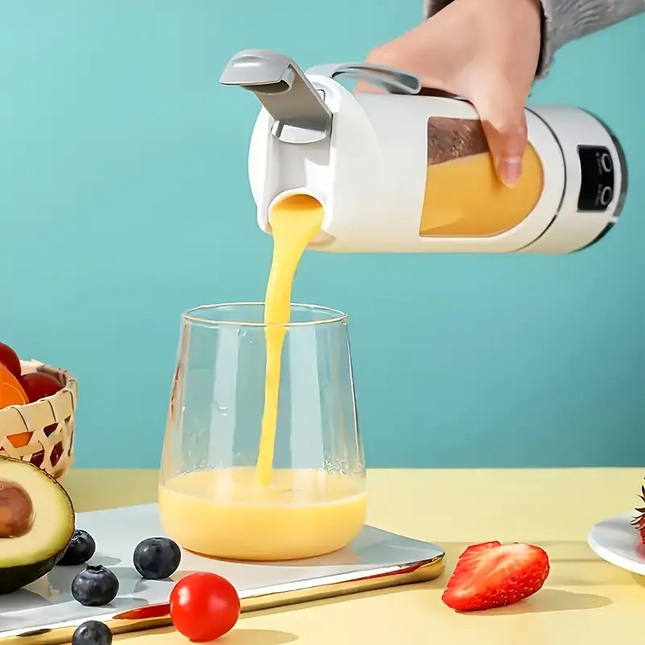 Portable Rechargeable Blender – Mini Smoothie Maker for Travel & Home Use