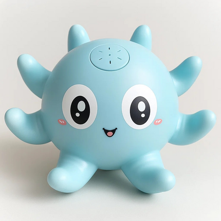 Electric Baby Bath Toy – Spray Water LED Light-Up Shower Toy with Music for Bathtime Fun 🛁🐳🎶