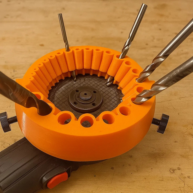 Drill Bit Sharpener Attachment – Fits 2–13mm Bits for Disc Grinders