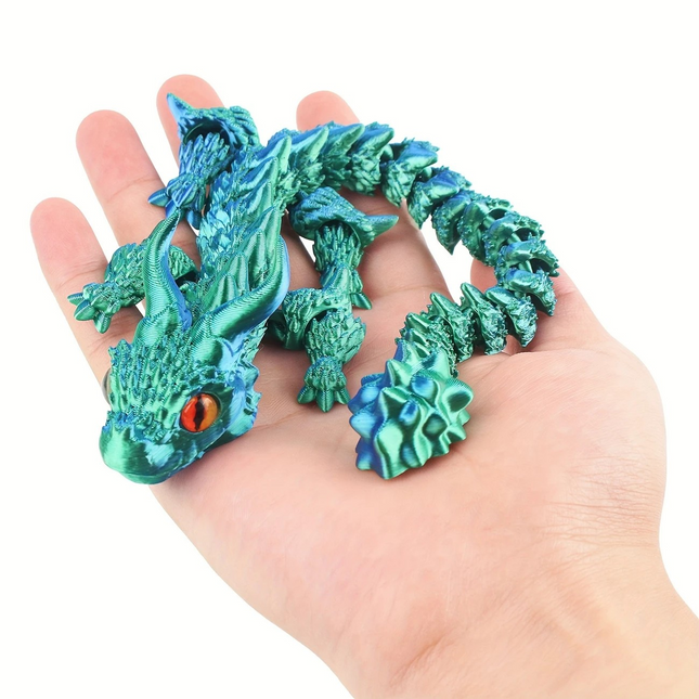 Creative Jointed Dragon Figurine – Fidget Toy & Desk Decor in One