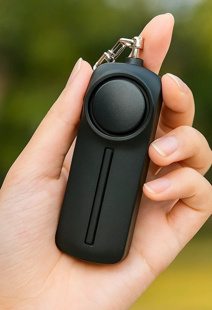 5-star customer review of mini alert alarm