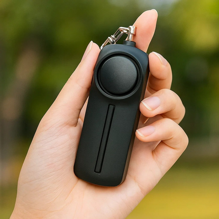 5-star customer review of mini alert alarm