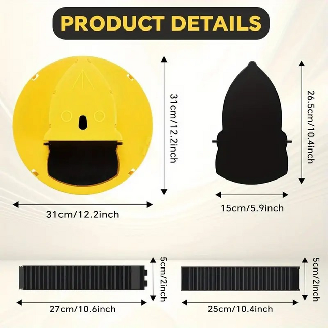 Mouse Trap Bucket Lid – Reusable Multi-Catch Lid Trap for Mice & Rats