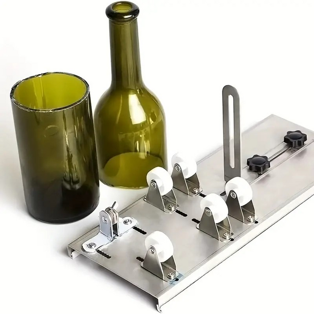 Glass Bottle Cutter Tool – Round Bottle Cutting Kit for DIY Projects