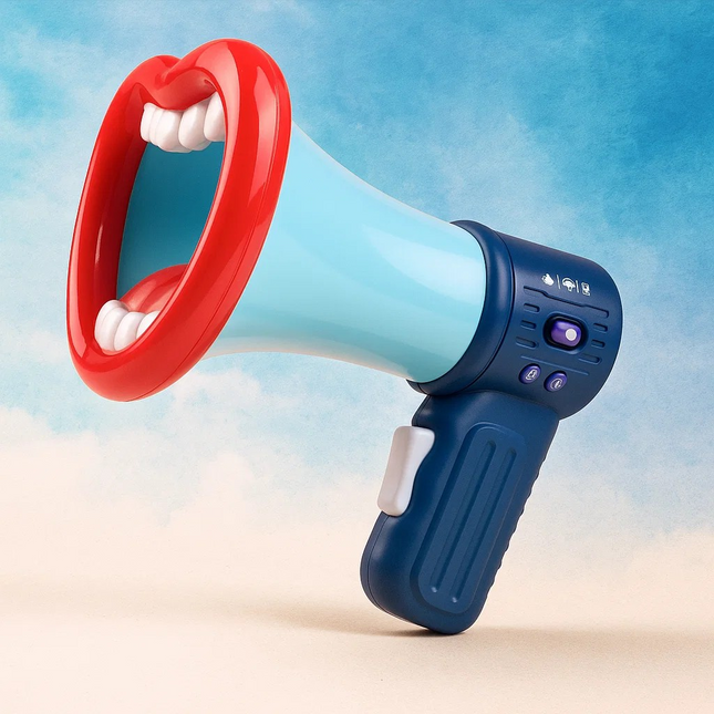 Voice Changer Megaphone – Multi-Effect Loudspeaker for Kids & Party Fun – Funny Sound Effects
