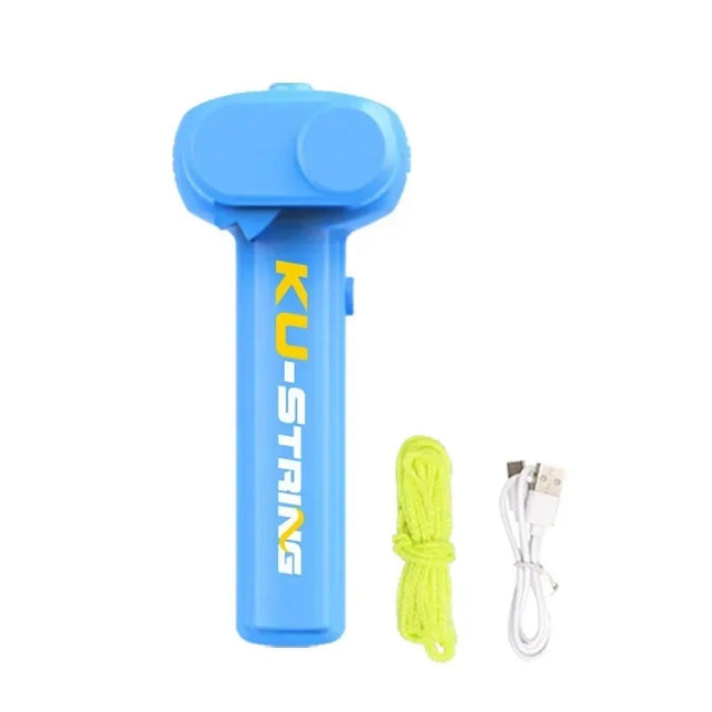 Luminous Electric Rope Launcher – Handheld LED Flinging Toy for Parties & Outdoor Fun 🔦🚀🎉