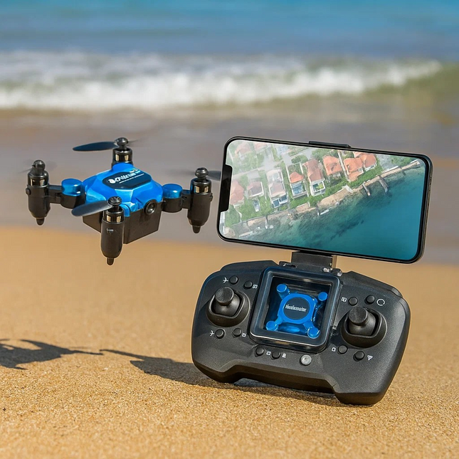 360 Degree 4k High-definition Rotating Remote Control Folding Mini Drones Outdoor Aerial Photography