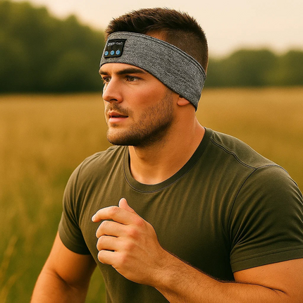 Bluetooth 5.0 Earphones Sports Sleeping Headband Elastic