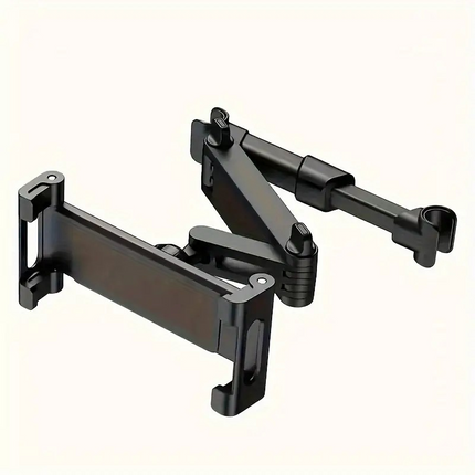 Universal Car Headrest Tablet Holder – Adjustable Mount for iPad, Tablets & Devices 11.9–32.7cm