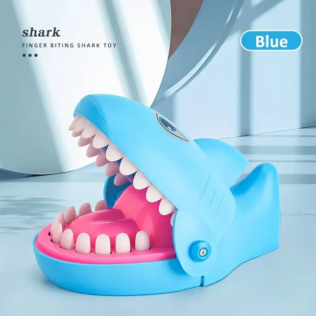 Interactive Shark Finger Bite Toy – Fun Trick Game for Kids & Focus-Boosting Play! 🦈😂✨